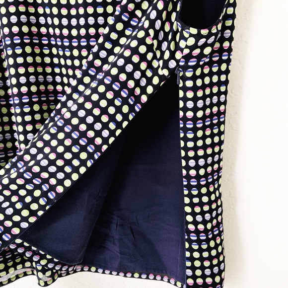 St. John Silk Polka Dot Sleeveless Top M - Picture 3 of 7